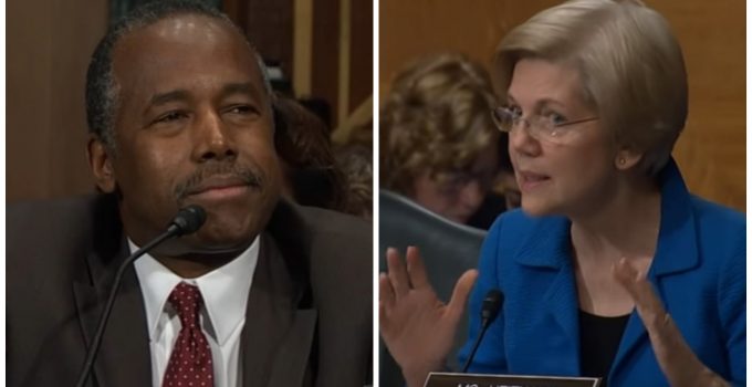 Warren Asks Carson if He Will Funnel HUD Money Into Trump’s ‘Hidden Business Interests’