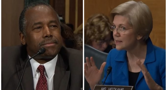 Warren Asks Carson if He Will Funnel HUD Money Into Trump’s ‘Hidden Business Interests’