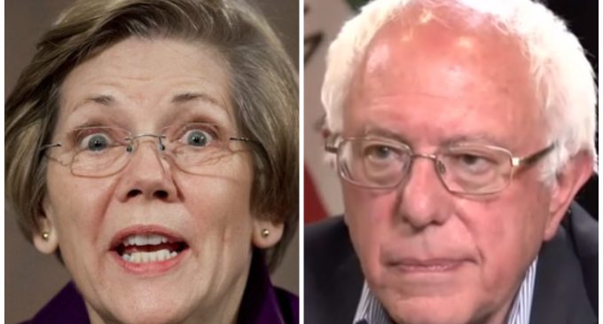 Warren and Sanders Blame Trump’s Treasury Secretary Pick for Collapse Caused by Schumer