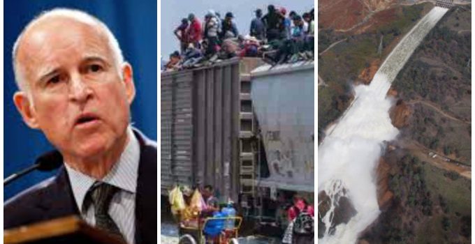 Gov. Brown Spends $25 Billion Annually on Illegal Immigrants, Warned About Oroville Dam 12 Years Ago