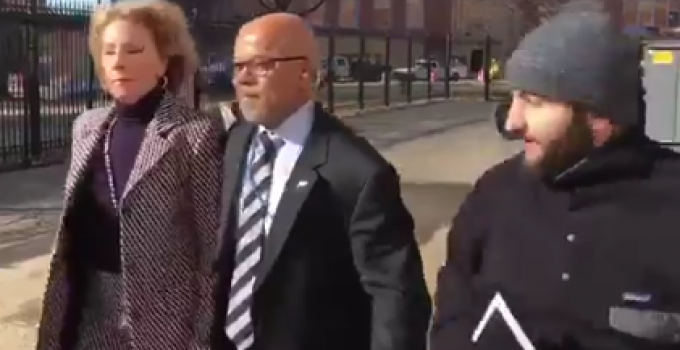 Leftist Protesters Block DeVos from Entering D.C. School