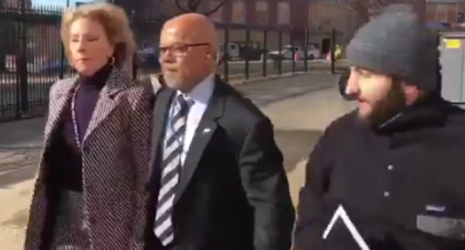 Leftist Protesters Block DeVos from Entering D.C. School