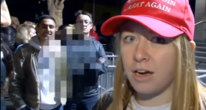 Berkeley Rioters Pepper Spray Trump Supporter During Interview