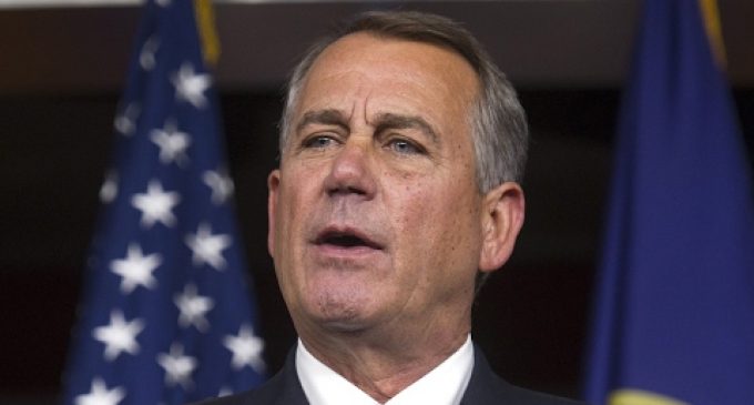 John Boehner: Obamacare Repeal “Not Going to Happen”