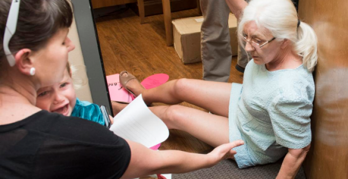 Liberal Activists Attack GOP Office, Sends 71-Year-Old Republican Staffer to the Hosptial