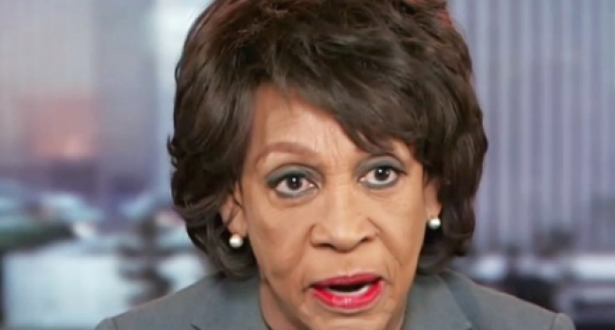 Rep. Waters: ‘My Greatest Desire’ is to Lead Trump ‘Right Into Impeachement’