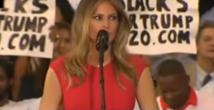 Liberal Commentators Attack Melania Trump For Reciting Lord’s Prayer