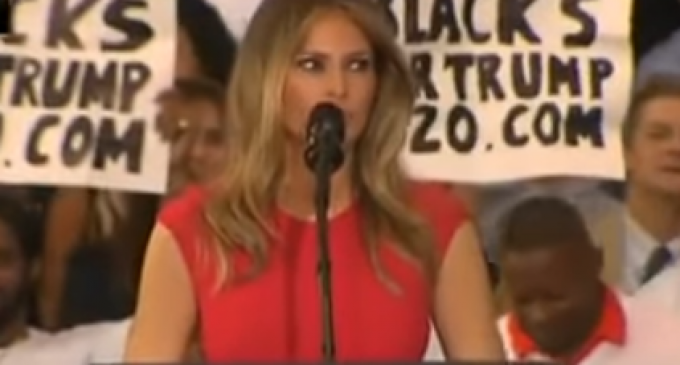 Liberal Commentators Attack Melania Trump For Reciting Lord’s Prayer