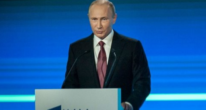 Putin: “The Powers That Be” Continue to “Churn Out Threats, Imaginary and Mythical” Threats to Control the World