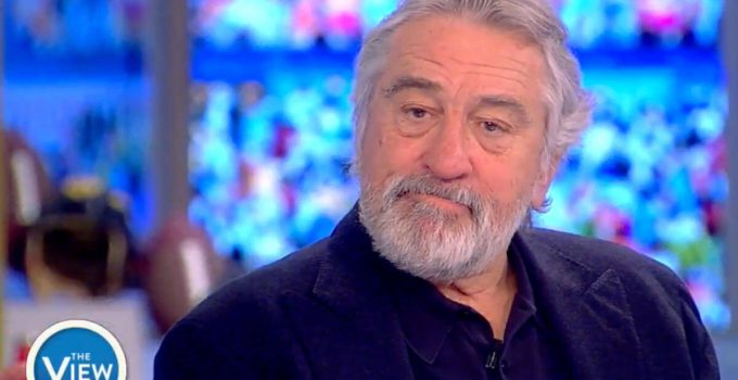 Robert De Niro: President Trump is a Bully, We Have to Bully Him Back