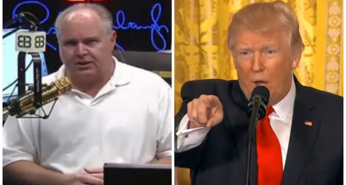 Rush Limbaugh on Trump Press Conference: I’ve Never Seen Anything Like It