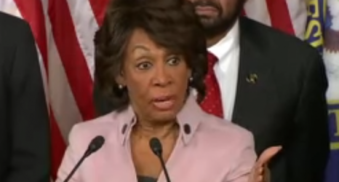 Rep. Waters: Trump Supports Putin Even Though He is Invading Korea