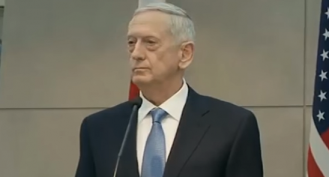 Secretary of Defense Mattis: Aggression by North Korea Will Receive ‘Overwhelming’ Response