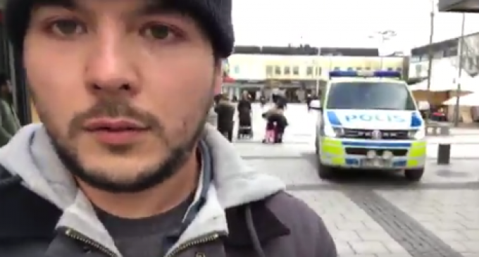 Swedish Police Escort Journalist Out of ‘No Go Zone’ After Threats by Masked Men