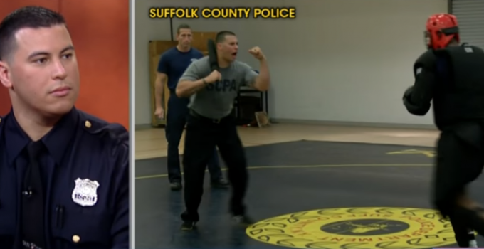 Marine Veteran Becomes First Double Amputee to Become a Police Officer