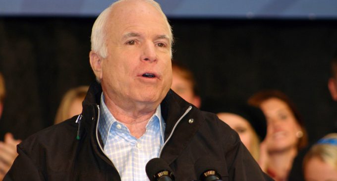 Senator McCain: “New World Order Under Enormous Strain”