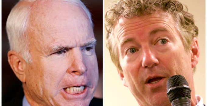 McCain: Rand Paul is Working with Vladimir Putin