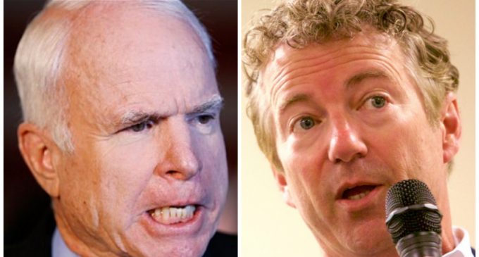 McCain: Rand Paul is Working with Vladimir Putin
