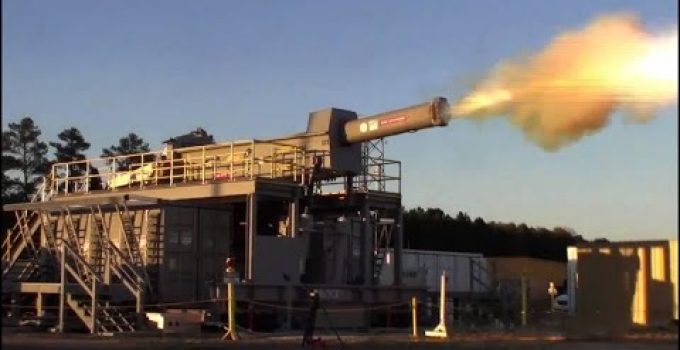 Navy Railgun Unveils “Weapon of the Future”, Height of “Star Wars” Technology