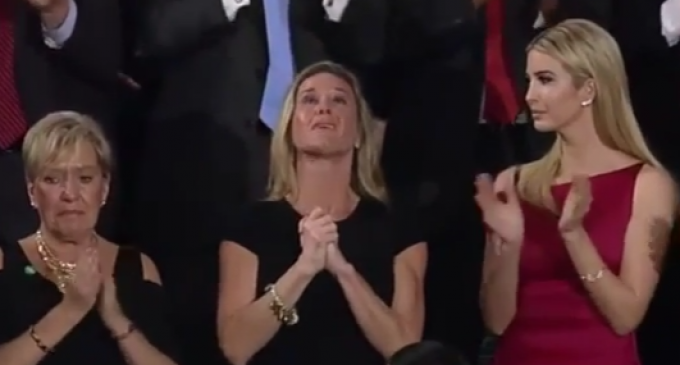 Leftist Celebs Attack Widow of Fallen Navy SEAL During Trump’s Congressional Address