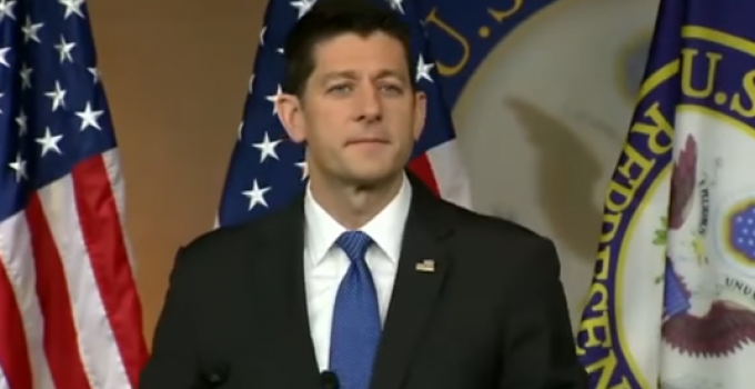 Paul Ryan’s Spending Bill Allows Funding for Border Security…in Middle East
