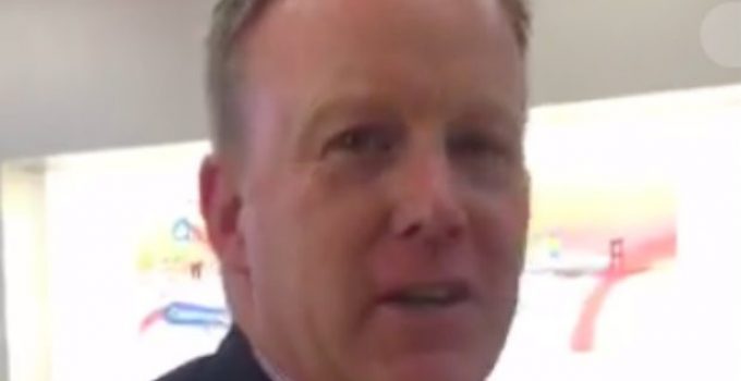 Press Secretary Spicer Accosted in Apple Store by Angry Women Claiming Trump is a Fascist