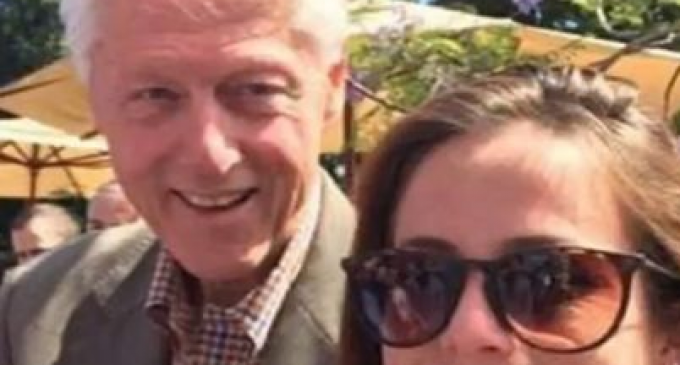 Bill Clinton Photographed With Accused College Hooker During 2016 Campaign