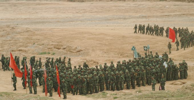 China Puts Military on High Alert