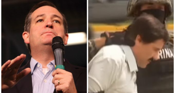 Senator Cruz Proposes Using Billions Seized from Drug Lord “El Chapo” to Fund Border Wall