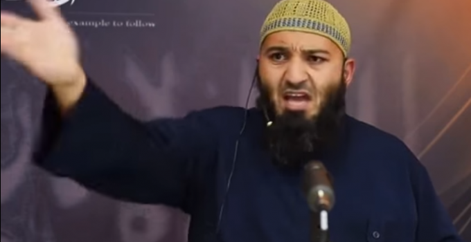 Islamic Preacher Attacks Urinals