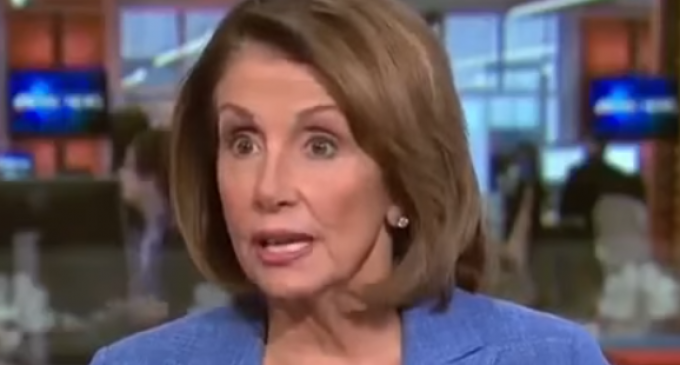 Pelosi: ‘Adult’ Republicans Must Tell Trump that He’s ‘Bringing Dishonor’ to the Presidency