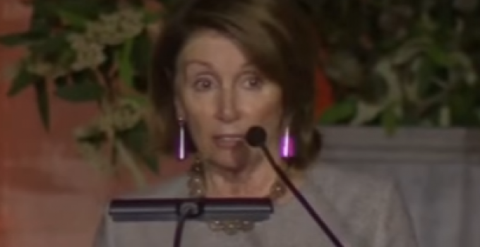 Pelosi is Once Again Incoherent at Speaking Engagement, Can’t Pronounce Several Countries