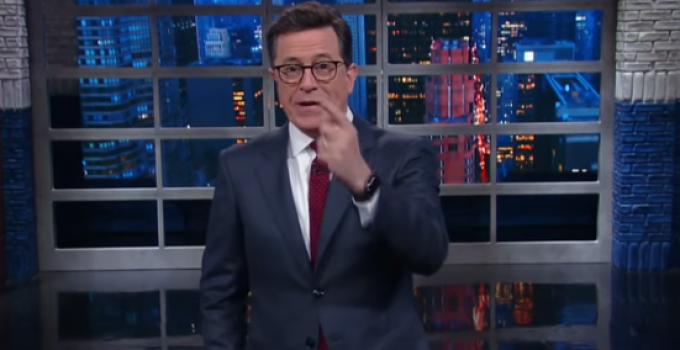 Backlash Against Stephen Colbert’s Vulgar Rant Attacking President Trump