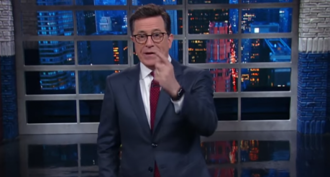 Backlash Against Stephen Colbert’s Vulgar Rant Attacking President Trump