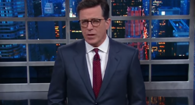 VIDEO: Colbert Goes on Profanity-Laden Tirade Against Donald Trump