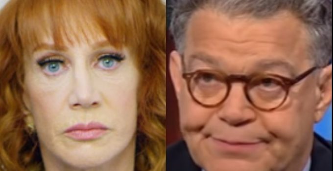 Griffin So Repulsive Even Satanists Keep Their Distance, But Not Al Franken