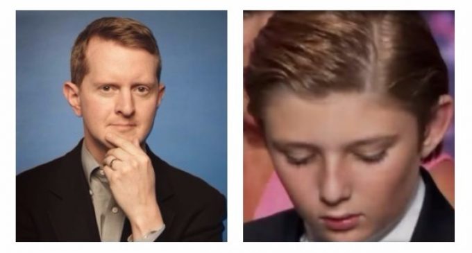 Children Author Ken Jennings Posts Vile Tweet about Barron Trump