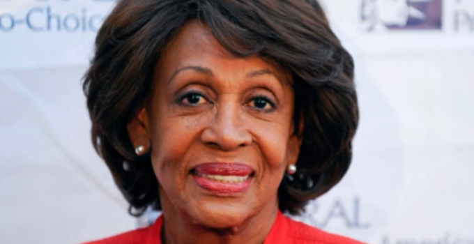 Maxine Waters: Jeff Sessions a ‘Dangerous Racist’  Who Wants to “Keep Minorities in Their Place”