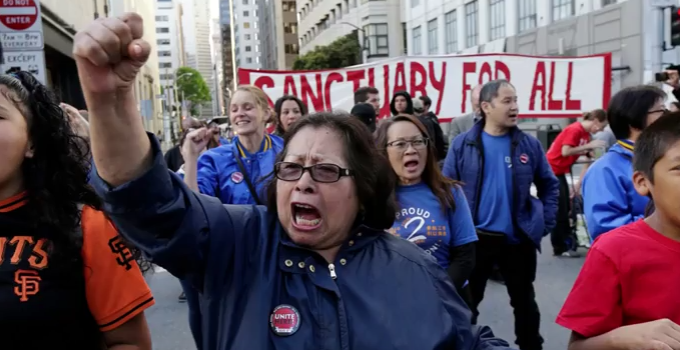 May Day Marches Bring Out Protesters Worldwide, Many With Anti-Trump Agenda