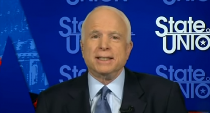 McCain’s Call for Release of Trump Tax Return is Really Cry for Help