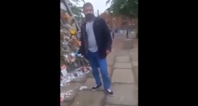 Brits See Red, Catching Migrants Stealing Flowers, Toy From Manchester Bombing Memorial