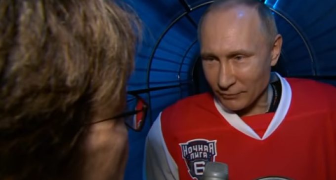 Putin Pokes Fun At Liberals and CBS Reporter