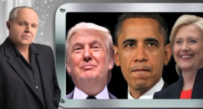 Limbaugh: Obama Actually Did What’s Alleged About Trump