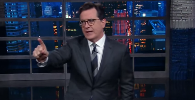 Colbert Forced to ‘Correct’ Audience After They Cheer Comey’s Firing