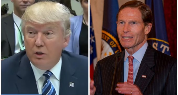 Trump Calls for Investigation Into Sen. Blumenthal for Lying About Vietnam Service