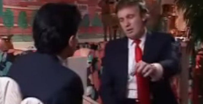 Flashback Video: Trump Slams CNN Reporter During 1990 Interview