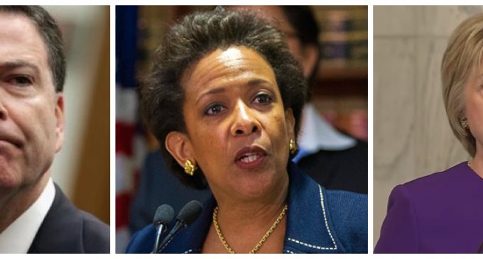 Report: FBI Refuses to Give Congress Intel Revealing That Lynch Interfered in Clinton Investigation