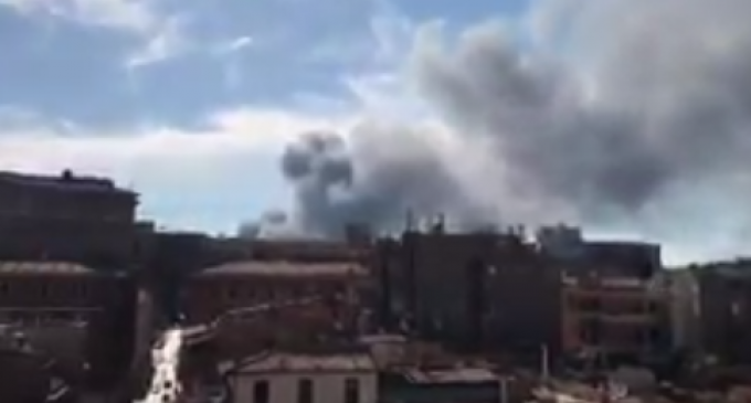 Flames Reported Surrounding Vatican Walls Following Explosion