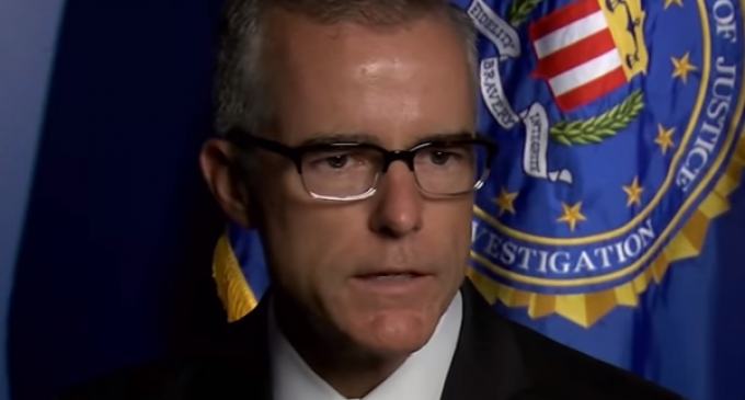 Acting FBI Director Andrew McCabe Under Investigation
