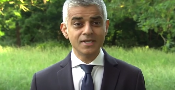 Defiant Mayor Khan: “No Need to be Alarmed.  London is Safest City on Planet!”
